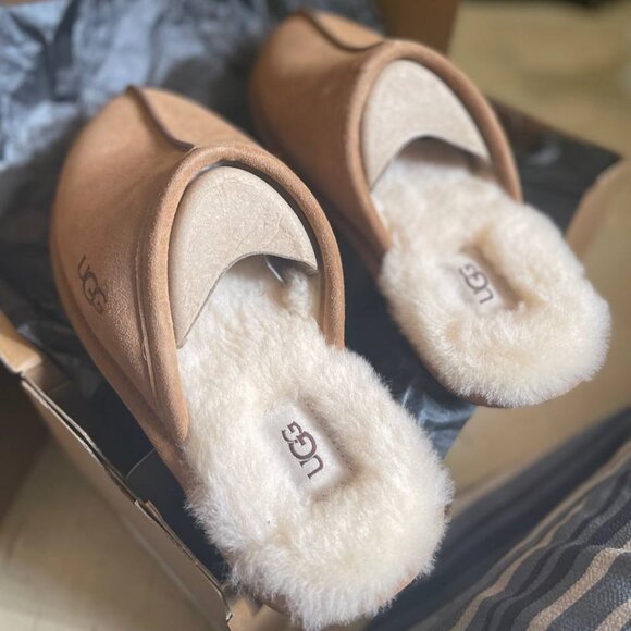 Ugg Men’s Size‎ 8 Scuff Slippers Chestnut main image 6